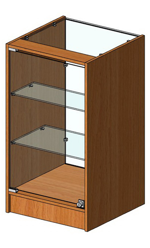 Прилавок остекленный Классик-11